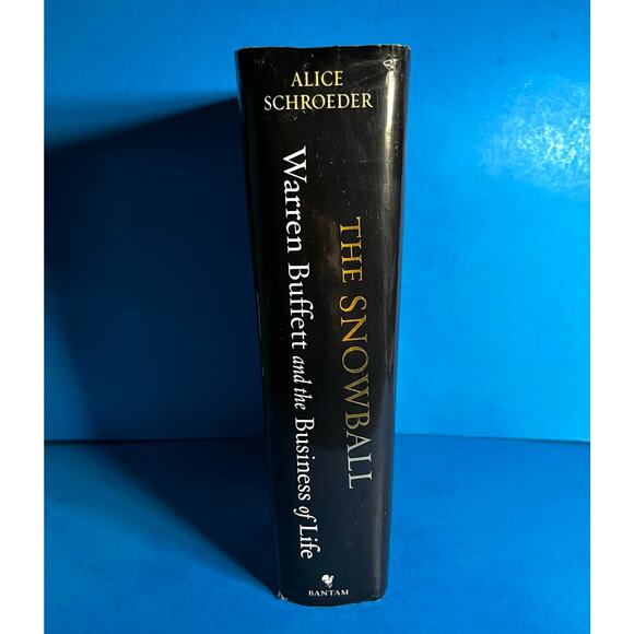 The Snowball Warren Buffett Biography by Alice Schroeder Hardcover 2008 Bantam - Picture 4 of 8
